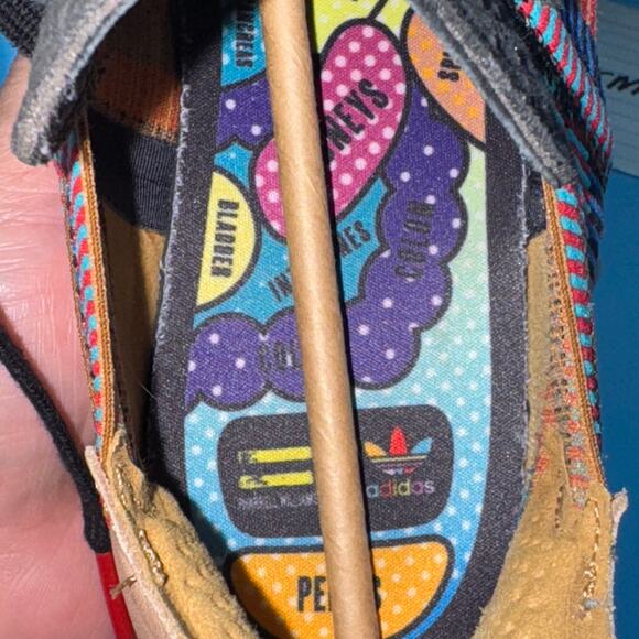 adidas Pharrell x Elastic Lace Up "Pink Beach" m8 w9.5 - Picture 11 of 13